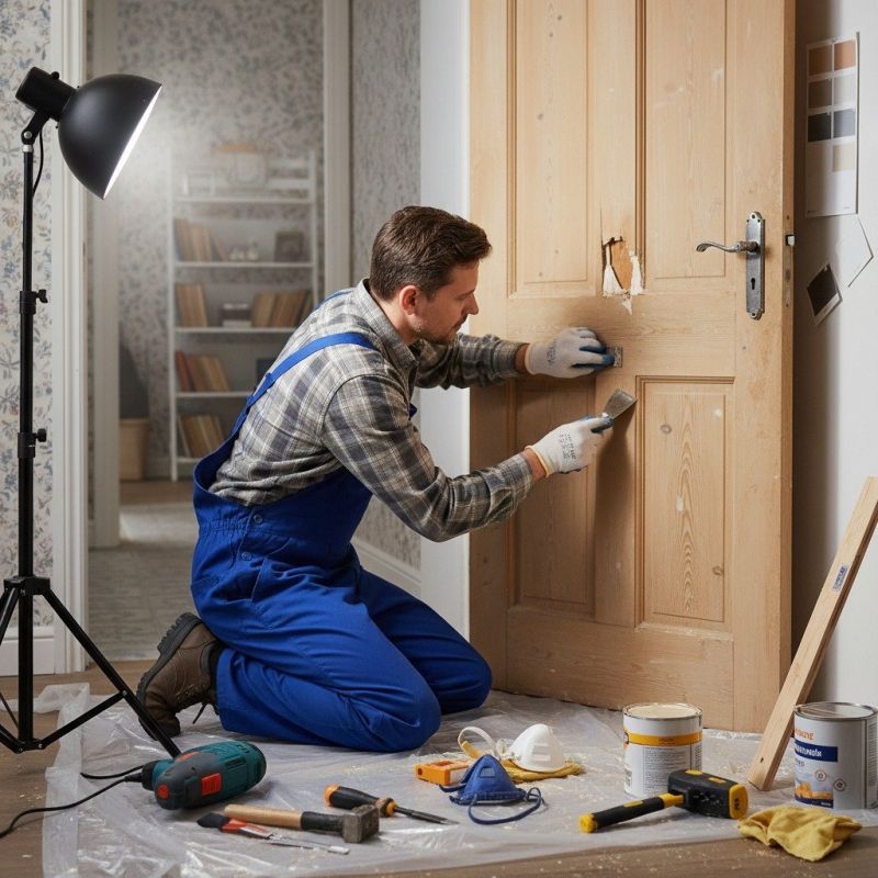 Residential Door Repair in Conroe, TX
