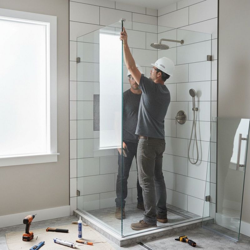 Shower Door Installation in Arvada, CO