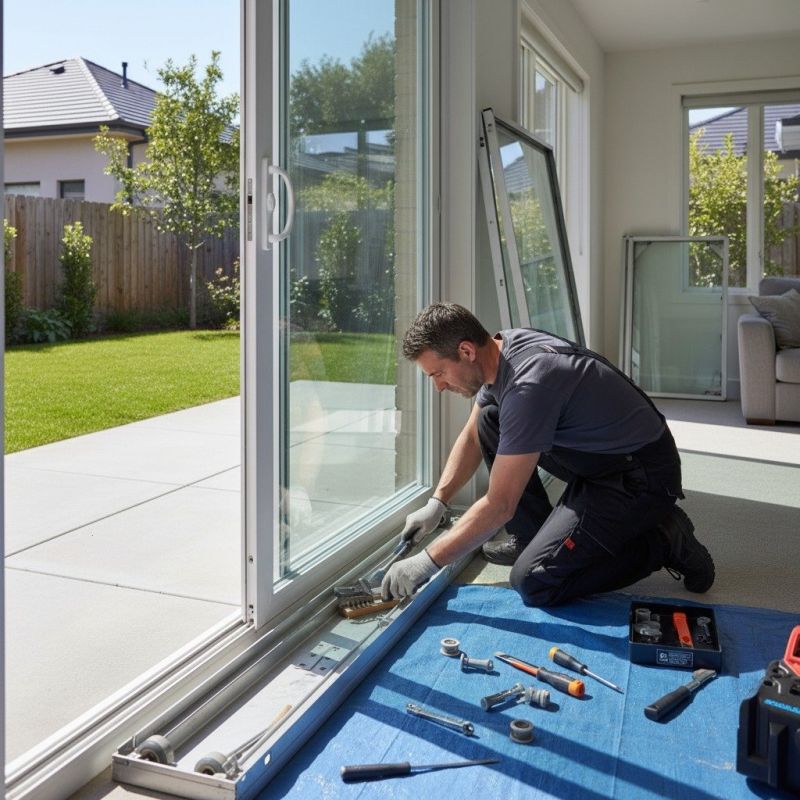 Sliding Door Track Repair in Overland Park, KS